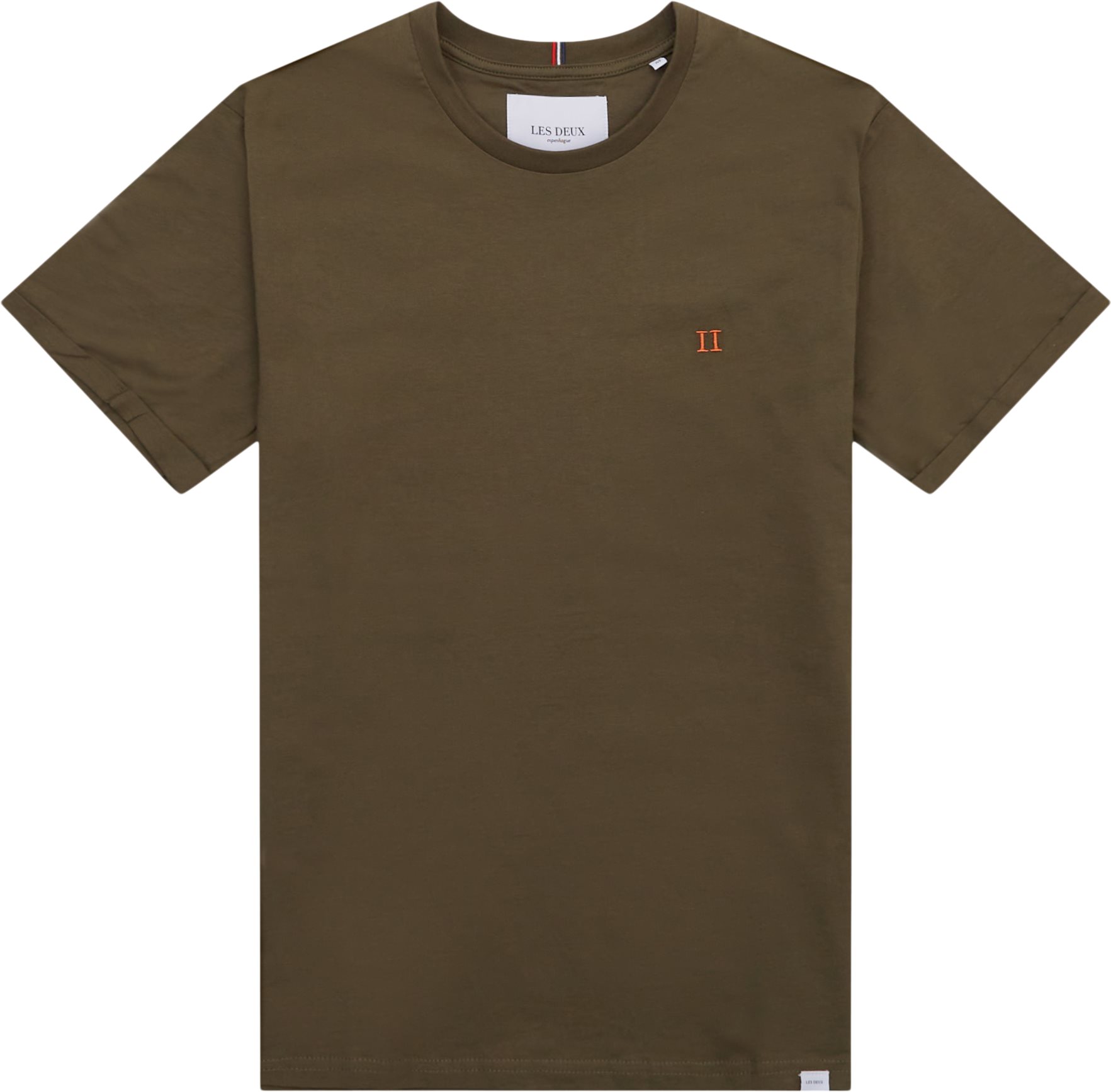 Les Deux T-shirts NØRREGAARD T-SHIRT LDM101008 Armé